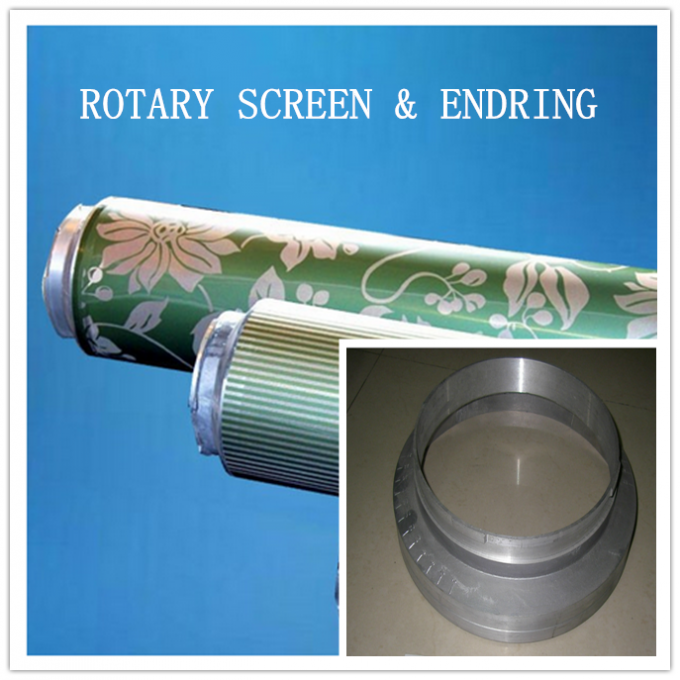 Nickel Mesh Rotary Screen Printing Repeat Size 1018mm Flexible For Textile