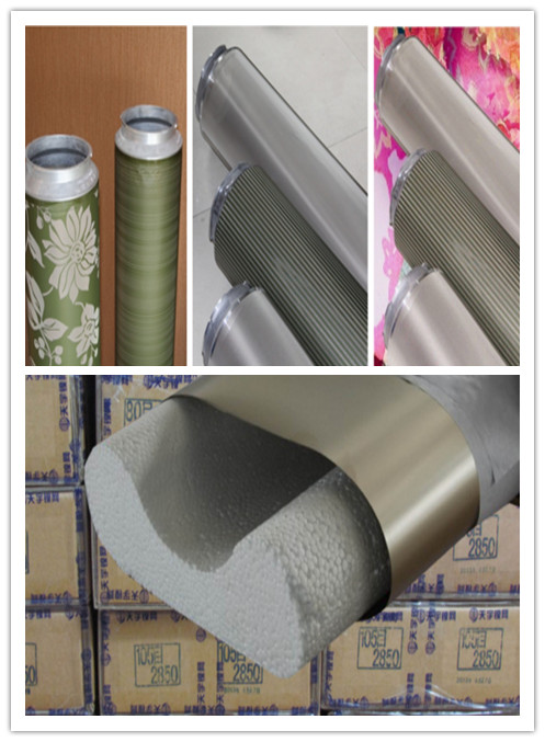 195 Mesh Durability Rotary Nickel Screen Precision Output Pigment Printing For Textile