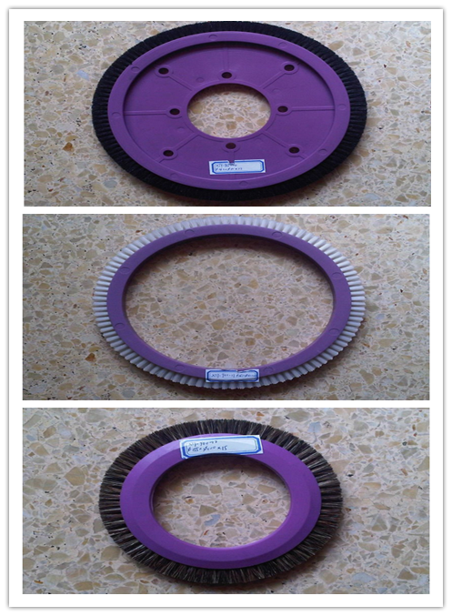 Brush Wheel Stenter Machine Parts Monforts Krantz Famatex With Bristle Hair